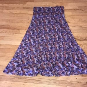 LulaRoe • XL Maxi Dress Skirt Purple Floral